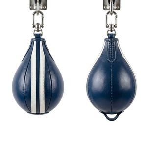 Bola de Boxeo de Cuero Genuino Estilo Vintage, Resistente, para Entrenamiento Profesional - Product Image 6