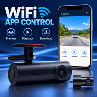 Caméra embarquée 4K avant et arrière, double caméra 1080P, double enregistrement, Wi-Fi, vision nocturne, DVR de voiture, moniteur de stationnement LF10 pour la vente en gros aux flottes