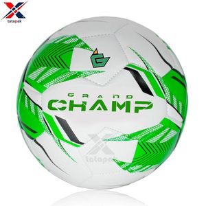 Ballon de football TATA PAK de qualité supérieure, taille standard, 32 panneaux, cousu à la main, cuir PU, écologique, laminé, logo personnalisé - Product Image 2