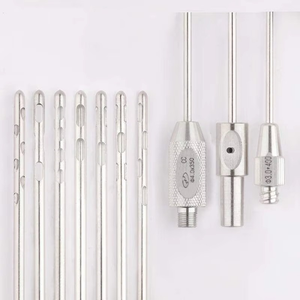 Toomey 60cc type Luer Lock Cannula Fat Grafting Manual Steel Infiltration Re-injection CE Certified Class I Surgical Reusable - Product Image 2