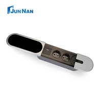 Enchufe Eléctrico Deslizante Empotrado con 2 Puertos AC, 1 Puerto de Carga USB, 1 Puerto de Carga USB Tipo C, Incluye Cubierta para Cable