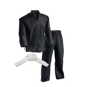 ชุดยูโดขายส่งแบบ OEM ชุดฝึกซ้อม น้ำหนักเบา ระบายอากาศได้ดี ผ้าทนทาน ทรงหลวม โพลีเอสเตอร์/คอตตอน ปรับแต่งด้านหน้าได้ - Product Image 3