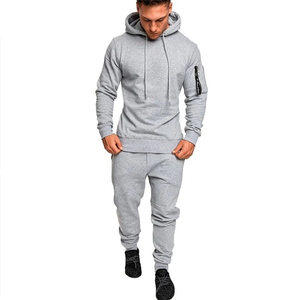 Chándales Deportivos de Primera Calidad, 100% Algodón, con Logotipo Personalizado, para Hombre, Invierno, Estilo Urbano, Chándal de Felpa - Product Image 1