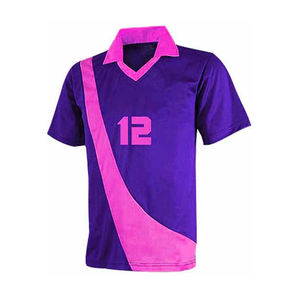 Uniforme de cricket unisexe 100 % polyester respirant à manches courtes avec chemise et t-shirt, ensembles de golf en gros - Product Image 2