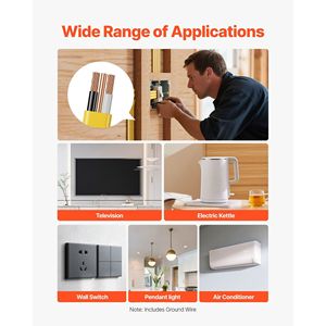 Cavo Elettrico Residenziale NM-B 10AWG/2C con Anima in Rame ad Alta Purezza, Guaina in PVC, Non Metallico - Product Image 6