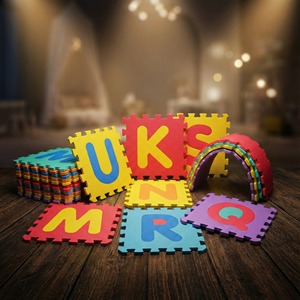 OEM/ODM Tapete de Juego Unisex, Tapetes de Rompecabezas de 42 x 42 cm, Juguete Educativo, Espuma de Vietnam para Bebés, Grosor de 9-10 mm - Product Image 1