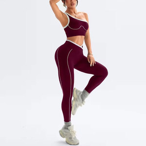 Conjunto de Yoga de 2 Piezas para Mujer, Hecho con Material 100% Spandex, de Alta Calidad, al Mejor Precio - Product Image 3