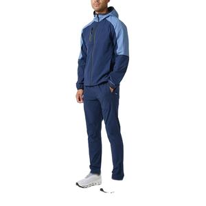 Chándal profesional con cremallera, conjunto de traje para correr, nuevo diseño, ropa deportiva elegante, chándales a prueba de viento de tela de peso medio - Product Image 2