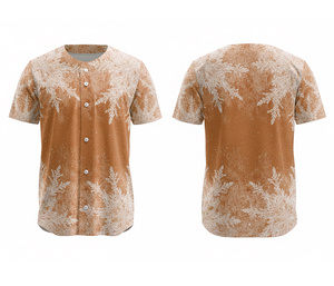 Uniforme de Béisbol Personalizado para Hombre, Tela de Poliéster Transpirable con Logotipo y Números Personalizados |   Base de Poliéster Transpirable - Product Image 4