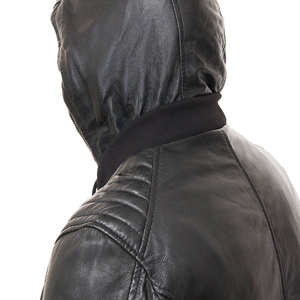 เสื้อแจ็คเก็ตหนังแท้แฟชั่นลำลองสำหรับผู้ชาย ขนาดสั่งทำได้ / แจ็คเก็ตแฟชั่นฤดูหนาวคุณภาพสูงรุ่นใหม่ปี 2026 - Product Image 6
