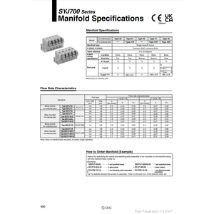 ชิ้นส่วนนิวเมติกส์ SS3YJ7-42-02-01-Q นิวเมติก SMC - Product Image 2