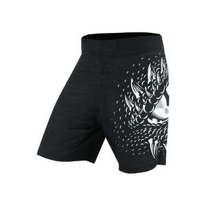 Shorts de boxe MMA personnalisés par sublimation pour hommes et femmes, 100% polyester, vente en gros, vêtements de sport d'arts martiaux, logo personnalisé - Product Image 1
