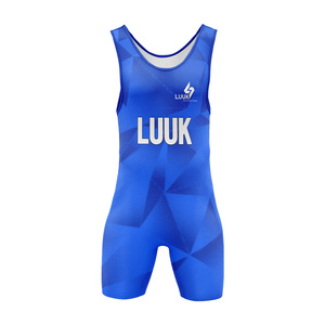 Traje de Lucha Libre Personalizado LUUK de Una Pieza, Sublimado, Ajustado, de Secado Rápido, Unisex, para Adultos, para Artes Marciales Mixtas - Product Image 5