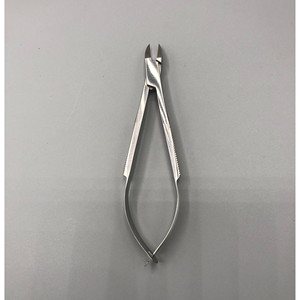 Cortacutículas Curvo de 14 cm con Acción de Resorte, Acero Inoxidable, Profesional, para Manicura, Pedicura y Uñas de Bebé - Product Image 2