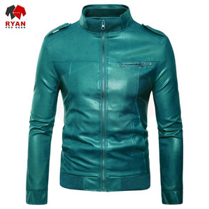 Vestes en cuir sur mesure pour hommes, couleurs unies, logos personnalisés, grandes tailles, vestes respirantes de Ryan Pro Gear - Product Image 5