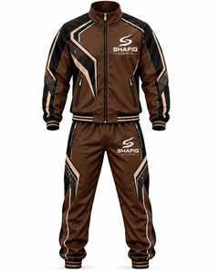 High Quality Customized Unisex Winter Plus Size Eco-friendly Lightweight Reversible Tracksuit Polyester/Cotton Wholesale Jogging - Product Image 4
