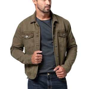 Streetwear d'hiver personnalisé Bomber Jacket Denim Plus Size Single Button High End Slim Vintage Reversible Eco-Friendly Men's Jackets - Product Image 1