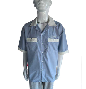 เสื้อยืดคอกลมแขนสั้นผู้ชาย ทรงปกติ สีพื้น ผ้าคอตตอนเจอร์ซีย์ ถักทอแบบลำลอง - Product Image 1