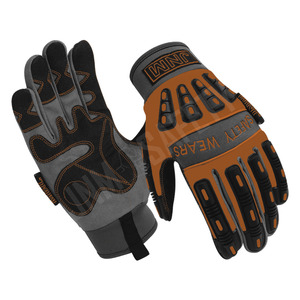 Gants de sécurité en cuir synthétique Amara, anti-vibration, résistants à la chaleur et aux chocs, respirants, en spandex, pour la protection des mécaniciens - Product Image 2