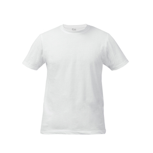 T-shirts décontractés pour hommes en jersey uni 100% coton 200 grammes Coupe classique Manches courtes Col rond Respirant Séchage rapide - Product Image 2