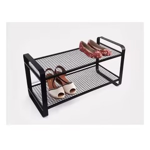 Rust Proof Quality Metal Shoe Rack For Home Livingroom Hall Entry Storage Decorative Use Shoe Rack Footwear Shelve - Product Image 2