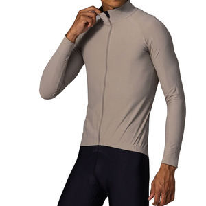 Maillot de cyclisme personnalisé léger à manches longues et fermeture éclair intégrale pour homme 2026 – Créez votre propre haut de course - Product Image 4