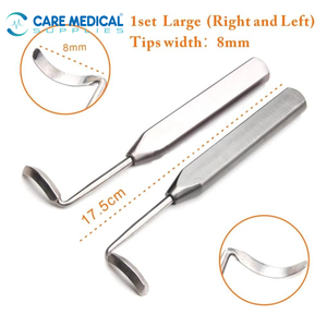 Mejor Calidad Doyen Periosteal Raspatory Curvo Derecho Izquierdo 18cm 20.5cm Elevador Costal Instrumental Quirúrgico Ortopédico para Costillas - Product Image 2