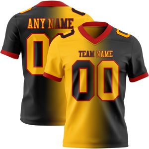 Custom American Football Jersey Moisture Wicking Dye Sublimated OEM Private Label Supplier Quick Dry <b>Athletic</b> Wear - Product Image 5