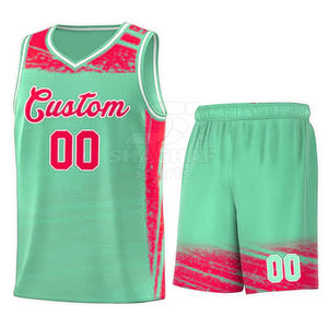 Tenue de basketball au design le plus récent, ensembles de maillots de basketball réversibles pour hommes - Product Image 6