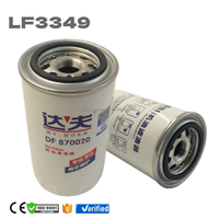 Efisiensi Tinggi 	 Rakitan Filter Oli 	 C-5704 	 LF3349 	 Rumah Filter Oli 	 P558615 	 LF3806 	 Filter Oli Truk 	 Wf2075 	 3932217