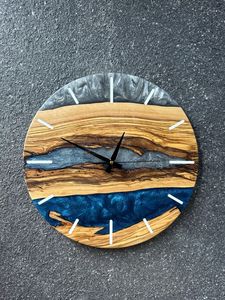 Reloj de Pared de Madera Colgante de Diseño Moderno, Hecho a Mano, Decorativo, Analógico, para Sala de Estar, Oficina en Casa, Regalo Decorativo - Product Image 6