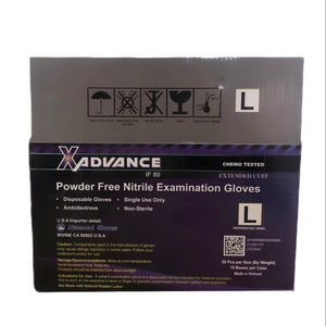 Caja de Guantes para Cuidado Personal, Fabricada en Vietnam, de Cartón Corrugado Ranurado con Protección UV de 3mm de Grosor, Materiales Reciclados, Diseño Rectangular Plegable OEM - Product Image 1