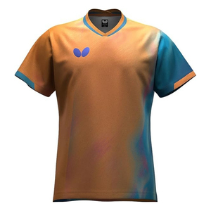 Chemise de tennis de table Butterfly 47220, légère, respirante, en nylon/coton, vêtements de sport officiels, directement du Japon - Product Image 6