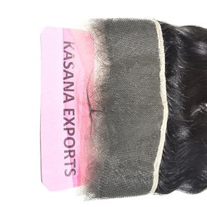 ผมต่อแบบเวียดนาม 13*4 HD Frontal Machine Double Weft  ไม่มีการดัดลอนลึก  ไม่ผ่านการแปรรูป  ผมแท้ - Product Image 2