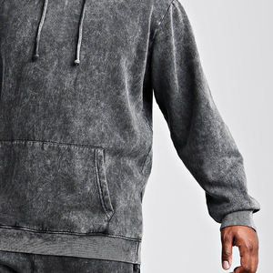 Ropa para Hombre, Ropa Deportiva para Exteriores, Chándal con Lavado Ácido, Cómodo y Suave de Algodón para Invierno, con Pantalones Cargo, Conjunto Personalizado con Lavado Ácido - Product Image 3