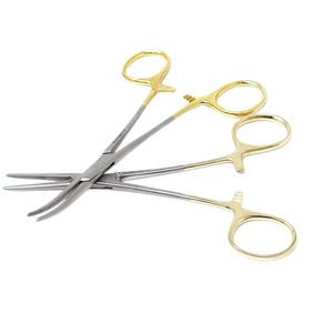 Pinzas Hemostáticas Kelly de Acero Inoxidable de Alta Calidad, Manuales, Nuevas, Rectas y Curvas, con Certificación CE - Product Image 1