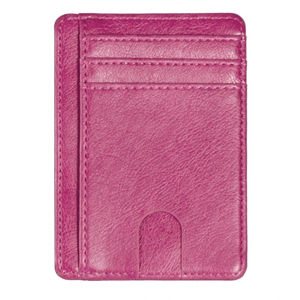 Fully Customisable Men's Genuine Leather Unique Colors Fold Closure RFID Blocking Minimalist Design Short Daily Use <b>Wallets</b> - Product Image 2