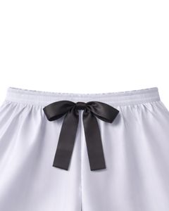 Silver Grey Black Satin Women Pajama Set Silk Sleepwear <b>Spaghetti</b> <b>Strap</b> Cami And Shorts Soft Luxury Nightwear Summer Lounge Set - Product Image 6