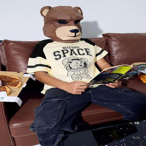 Camiseta de algodón 100% de calidad de lujo para hombre, camiseta en blanco con diseño de logotipo personalizado y cuello redondo de gran tamaño con hombros caídos - Product Image 4