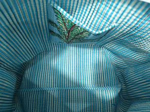 Striped Cotton Lining <b>Tote</b> <b>Bag</b> <b>With</b> Inner <b>Pocket</b> Women's Shopping <b>Bag</b> Bohemian Style All Seasons Open Closure - Product Image 2