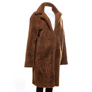 Veste en cuir véritable vintage de haute qualité pour femmes, veste en cuir décontractée à manches longues avec fermeture éclair, taille ample - Product Image 5
