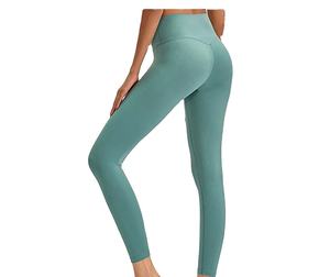 Seamless Wholesale Latest Design Women's High Waist <b>Leggings</b> Spandex <b>Polyester</b> Quick Dry Breathable Lightweight-Reasonable Price - Product Image 2