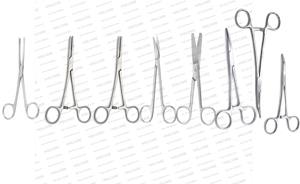 Set de Desbridamiento Vaslcare para Cirugía Menor con Curetas Óseas y Tijeras Metzenbaum, Herramientas Médicas de Desbridamiento para Podología y Cuidado de Traumatismos - Product Image 5