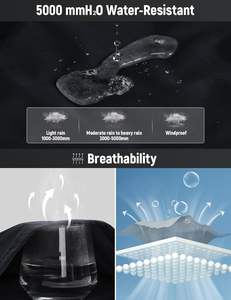 Chaquetas Softshell Impermeables y Cálidas de Invierno para Hombre, Cortavientos con Cierre, Chaquetas Soft-Shell Personalizadas para Hombre - Product Image 4