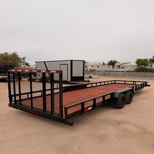 Steel Mini Heavy Duty Flatbed Utility <b>Trailer</b> with High Productivity Bearing Core Components 1 Year Warranty Tested & Certi - Product Image 2
