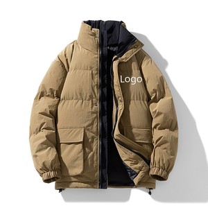 Chaqueta de Plumón de Invierno para Hombre, Nueva, con Cuello Alto, Cálida, Gruesa, Moderna y de Alta Calidad - Product Image 6