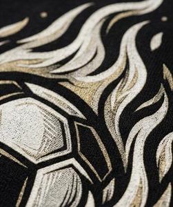 Screen Printed Black T-<b>Shirt</b> Unisex | Premium 100% Cotton 240 GSM SUBHAY Summer Oversized Heavyweight <b>Shirt</b> - Product Image 3