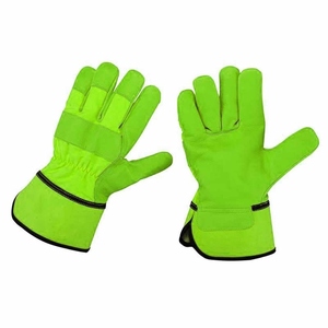 Gants de travail en cuir de buffle, protection industrielle des mains, résistance aux flammes, gants de construction canadiens pour riggers - Product Image 3