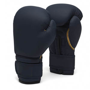 Équipement sportif à prix raisonnable, gants de boxe, couleur unie, design simple, gants de boxe en cuir - Product Image 1