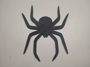Décoration d'Halloween en métal en forme d'araignée de haute qualité, autocollant 3D, artisanat artistique pour adultes en intérieur - Product Image 4